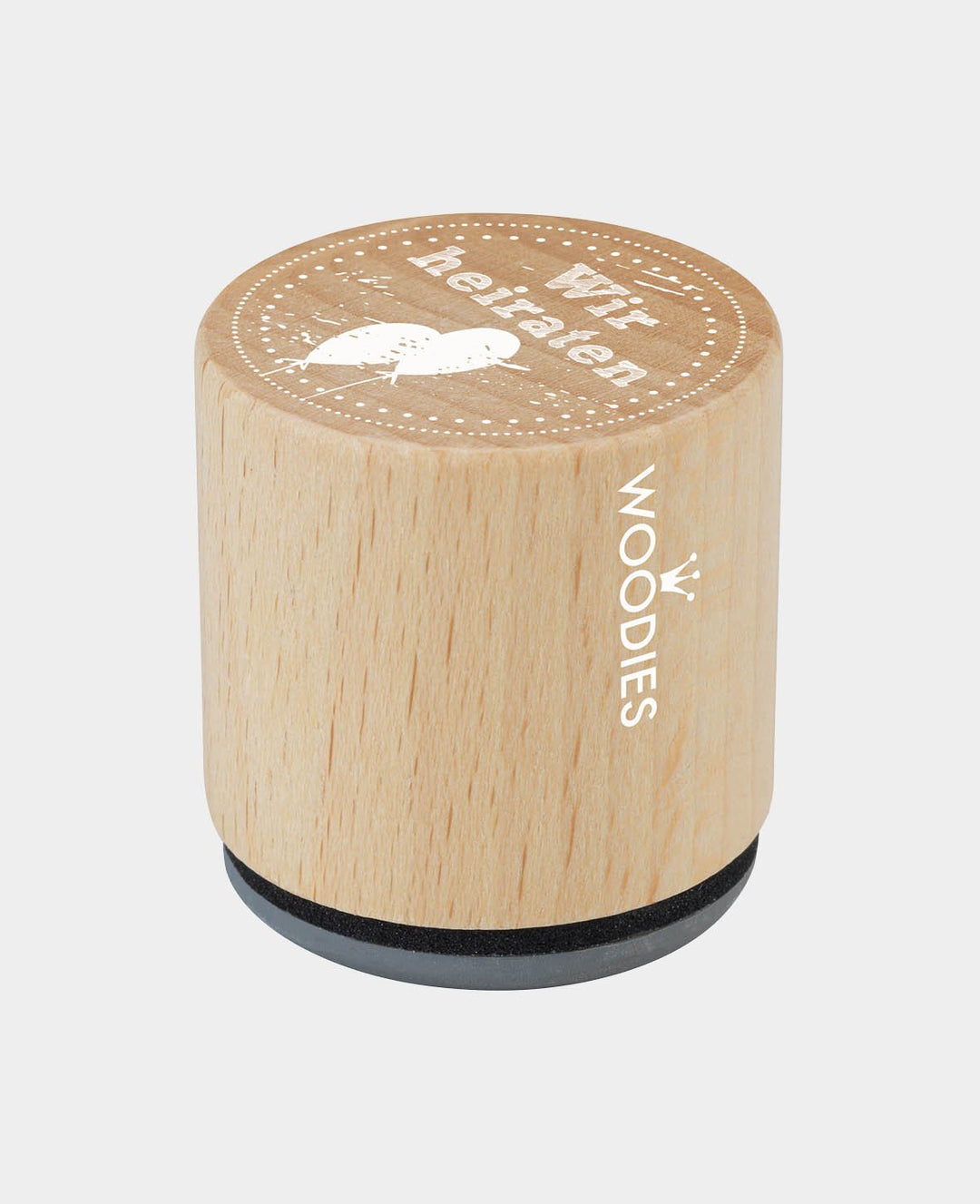 Tampon motif Woodies, Nous nous marions