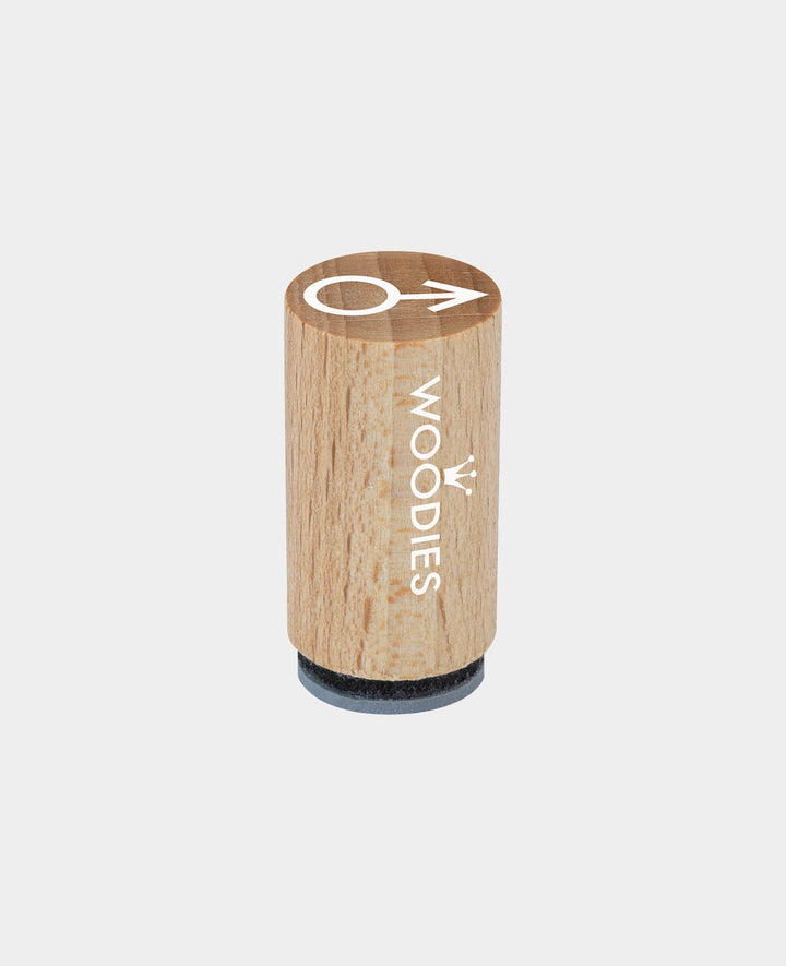 Mini Woodies Motivstempel, Marszeichen Junge