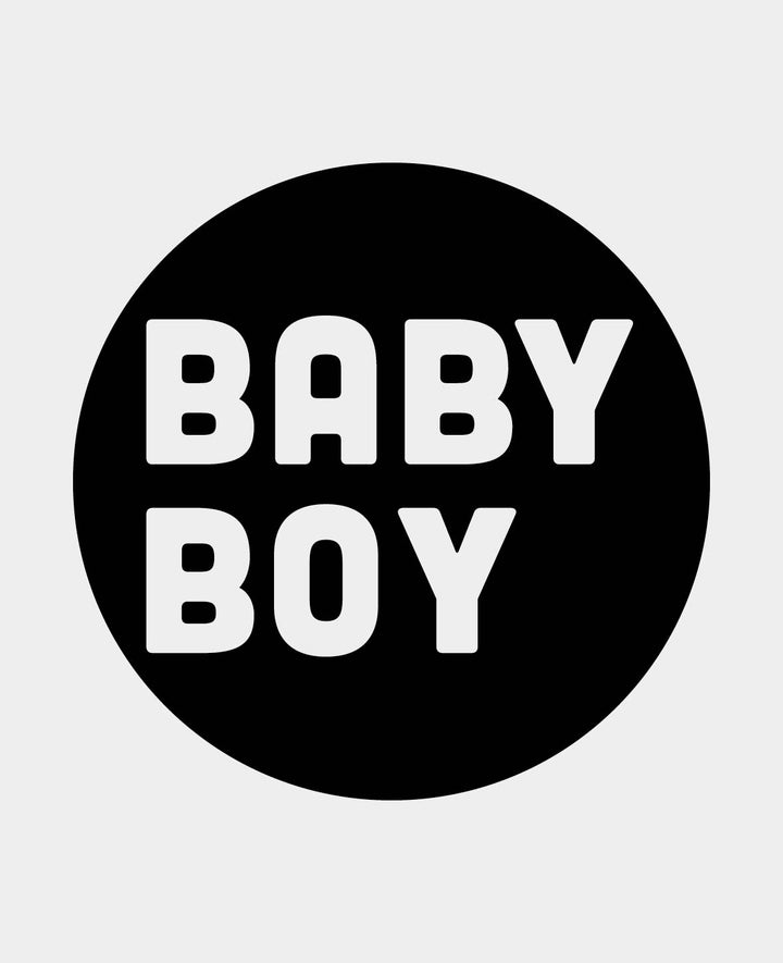 Mini Woodies Motivstempel, Baby Boy