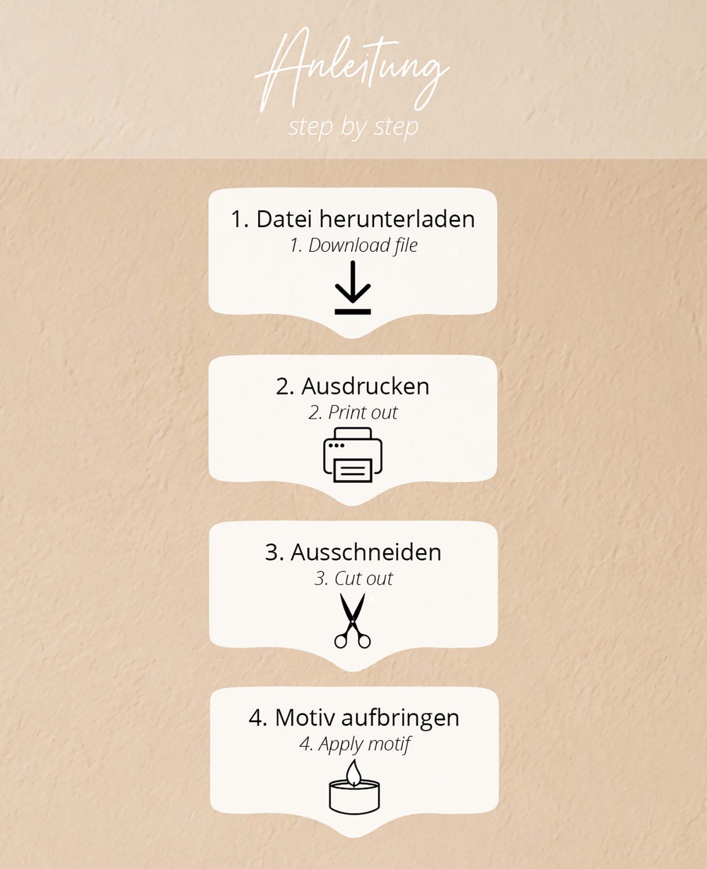 PDF-Vorlage zum Download, Motive Sommer