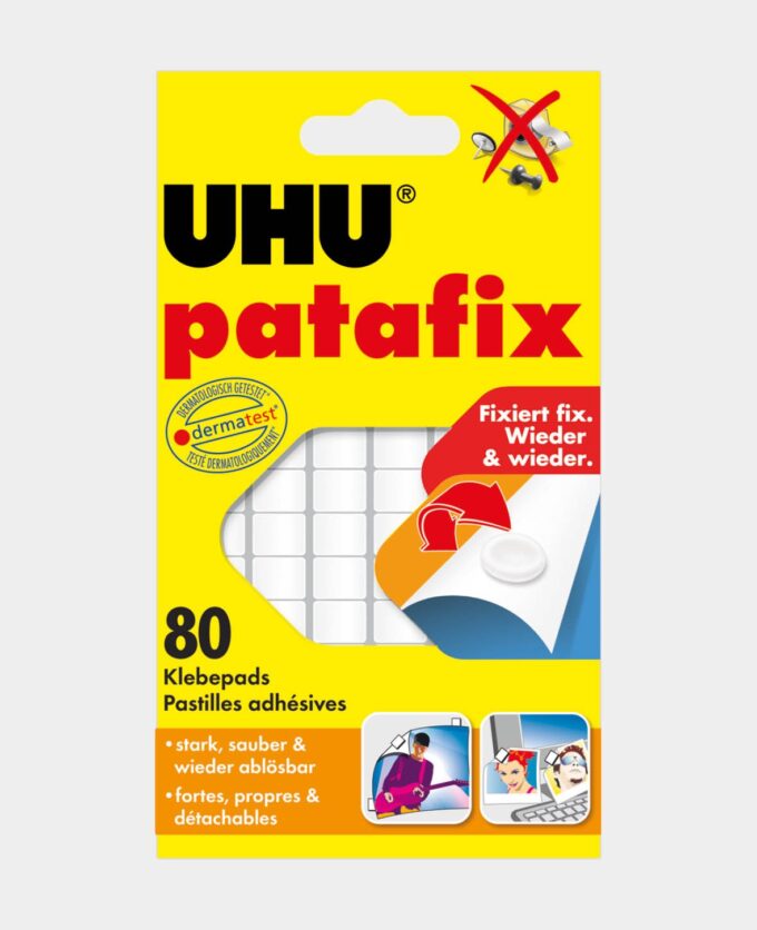 UHU® patafix Klebepads, Klebepunkte zum Fixieren von